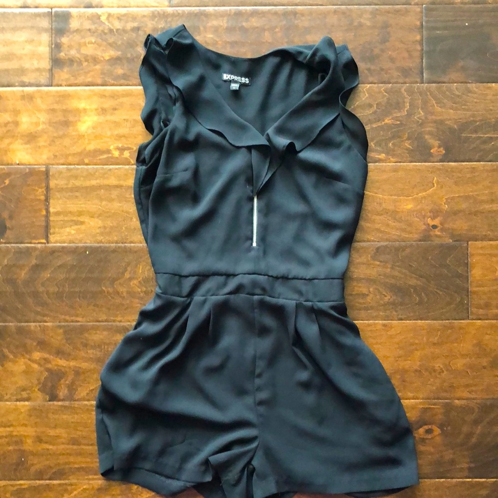 Black Express Romper